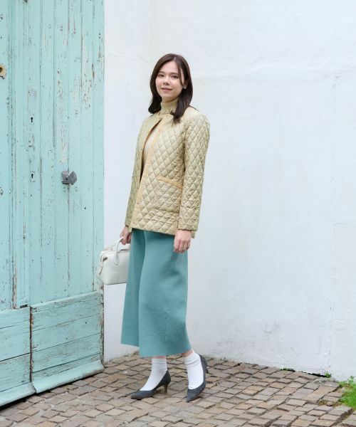 CARA O CRUZ / キャラ・オ・クルス テーラードジャケット | 【防寒】キルトジャケット【CoC by CARA O CRUZ】【あったか】 | 詳細4