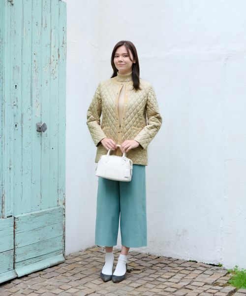 CARA O CRUZ / キャラ・オ・クルス テーラードジャケット | 【防寒】キルトジャケット【CoC by CARA O CRUZ】【あったか】 | 詳細6