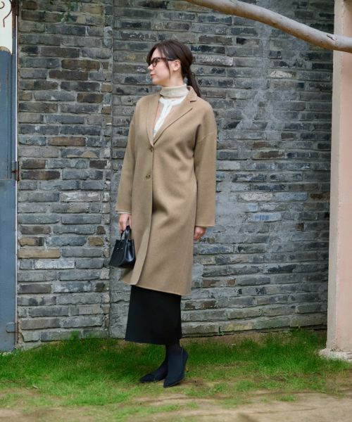 CARA O CRUZ / キャラ・オ・クルス その他アウター | チェスターコート【CoC by CARA O CRUZ】 | 詳細10