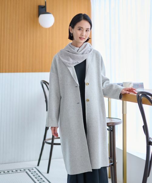 CARA O CRUZ / キャラ・オ・クルス その他アウター | チェスターコート【CoC by CARA O CRUZ】 | 詳細13