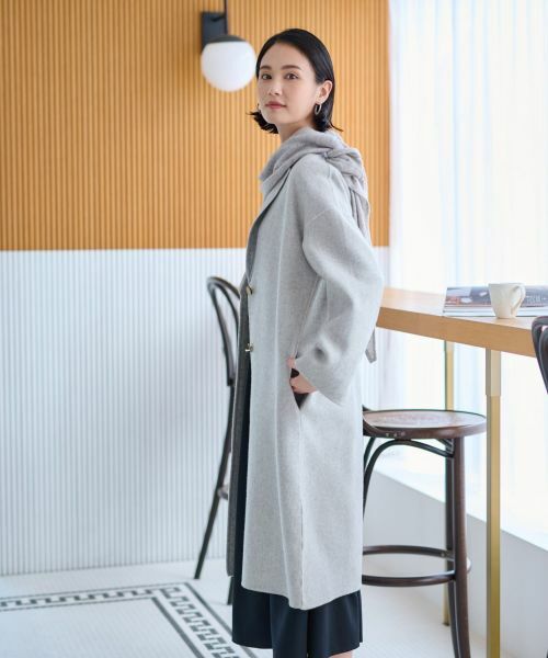 CARA O CRUZ / キャラ・オ・クルス その他アウター | チェスターコート【CoC by CARA O CRUZ】 | 詳細14