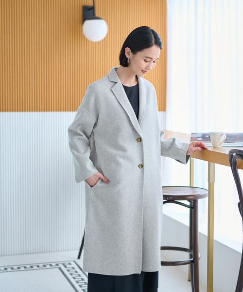 CARA O CRUZ / キャラ・オ・クルス その他アウター | チェスターコート【CoC by CARA O CRUZ】 | 詳細19