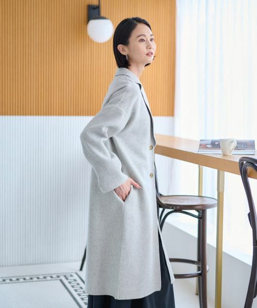 CARA O CRUZ / キャラ・オ・クルス その他アウター | チェスターコート【CoC by CARA O CRUZ】 | 詳細20