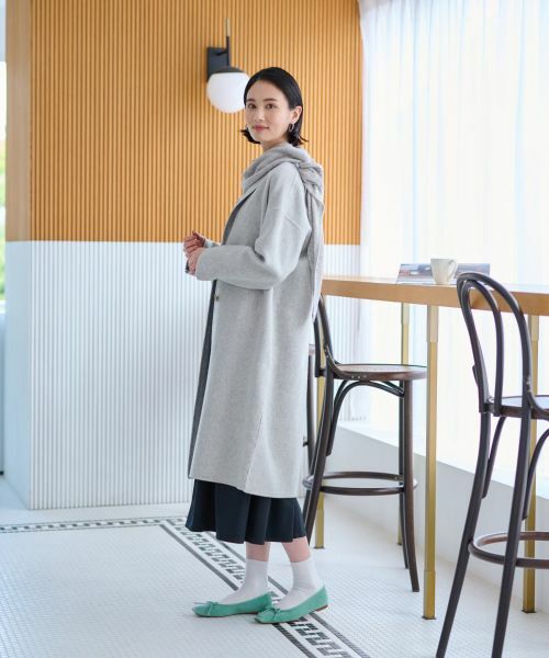 CARA O CRUZ / キャラ・オ・クルス その他アウター | チェスターコート【CoC by CARA O CRUZ】 | 詳細24