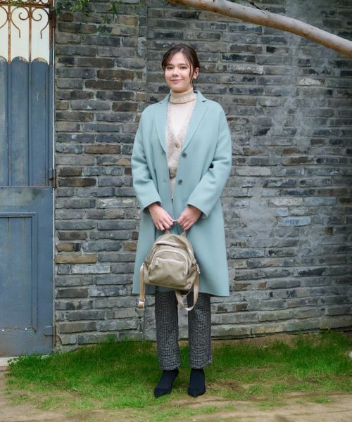 CARA O CRUZ / キャラ・オ・クルス その他アウター | チェスターコート【CoC by CARA O CRUZ】 | 詳細5