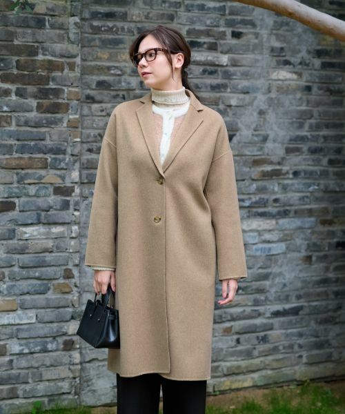 CARA O CRUZ / キャラ・オ・クルス その他アウター | チェスターコート【CoC by CARA O CRUZ】 | 詳細7