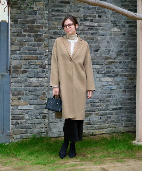 CARA O CRUZ / キャラ・オ・クルス その他アウター | チェスターコート【CoC by CARA O CRUZ】 | 詳細8