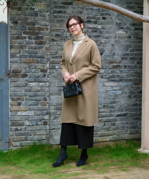 CARA O CRUZ / キャラ・オ・クルス その他アウター | チェスターコート【CoC by CARA O CRUZ】 | 詳細9