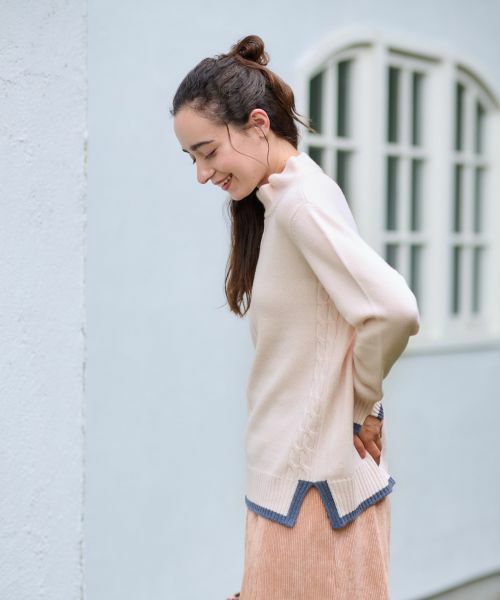 CARA O CRUZ / キャラ・オ・クルス ニット・セーター | バイカラーニット【MUSETTI】 | 詳細24