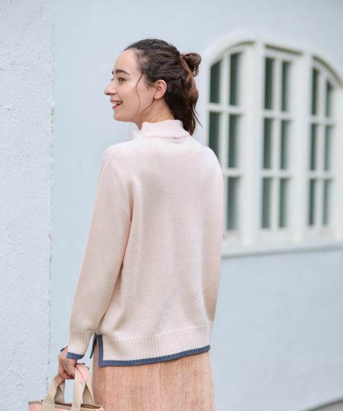 CARA O CRUZ / キャラ・オ・クルス ニット・セーター | バイカラーニット【MUSETTI】 | 詳細27