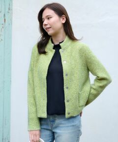 CARA O CRUZ / キャラ・オ・クルス テーラードジャケット | ニットジャケット【ANNE CLAIRE】