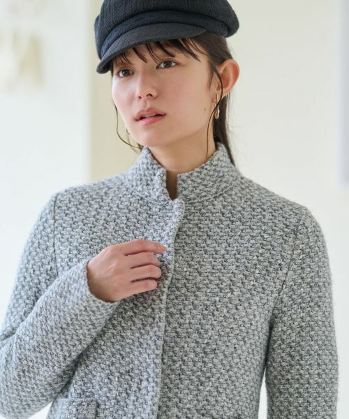 CARA O CRUZ / キャラ・オ・クルス テーラードジャケット | ニットジャケット【ANNE CLAIRE】 | 詳細10
