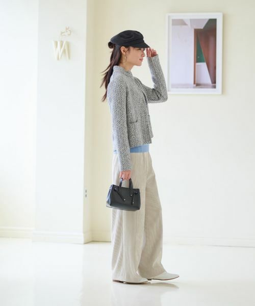 CARA O CRUZ / キャラ・オ・クルス テーラードジャケット | ニットジャケット【ANNE CLAIRE】 | 詳細13
