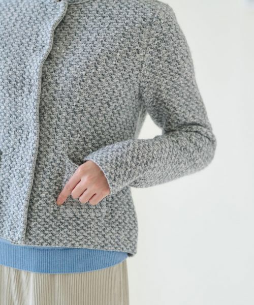 CARA O CRUZ / キャラ・オ・クルス テーラードジャケット | ニットジャケット【ANNE CLAIRE】 | 詳細16