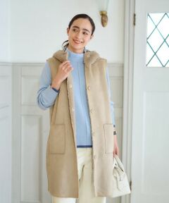 CARA O CRUZ / キャラ・オ・クルス テーラードジャケット | リバーシブルジレ【BETTA CORRADI】【あったか】