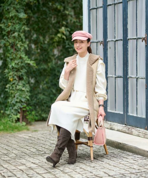 CARA O CRUZ / キャラ・オ・クルス テーラードジャケット | リバーシブルジレ【BETTA CORRADI】【あったか】 | 詳細24