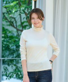 CARA O CRUZ / キャラ・オ・クルス カットソー | 洗えるハイネックカットソー