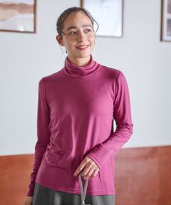 CARA O CRUZ / キャラ・オ・クルス カットソー | 洗えるハイネックカットソー