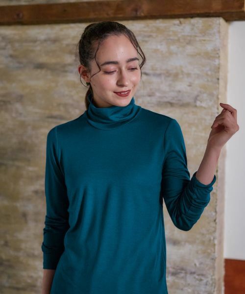 CARA O CRUZ / キャラ・オ・クルス カットソー | 洗えるハイネックカットソー | 詳細16