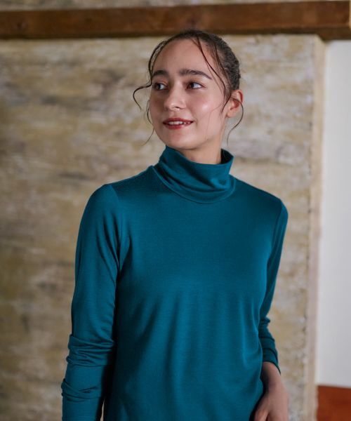 CARA O CRUZ / キャラ・オ・クルス カットソー | 洗えるハイネックカットソー | 詳細17