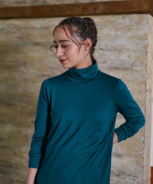 CARA O CRUZ / キャラ・オ・クルス カットソー | 洗えるハイネックカットソー | 詳細18