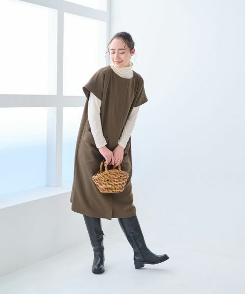 CARA O CRUZ / キャラ・オ・クルス カットソー | 洗えるハイネックカットソー | 詳細2