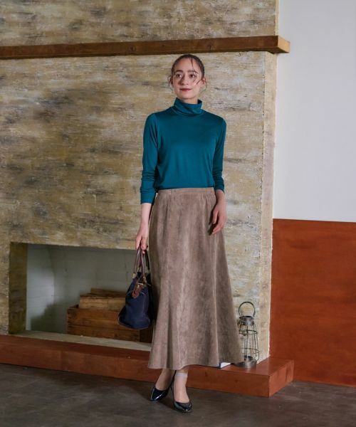 CARA O CRUZ / キャラ・オ・クルス カットソー | 洗えるハイネックカットソー | 詳細23