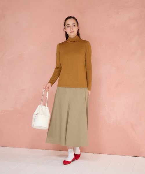 CARA O CRUZ / キャラ・オ・クルス カットソー | 洗えるハイネックカットソー | 詳細29