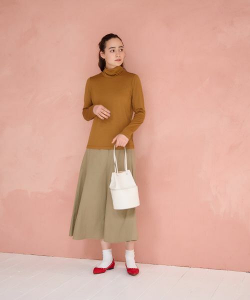 CARA O CRUZ / キャラ・オ・クルス カットソー | 洗えるハイネックカットソー | 詳細30