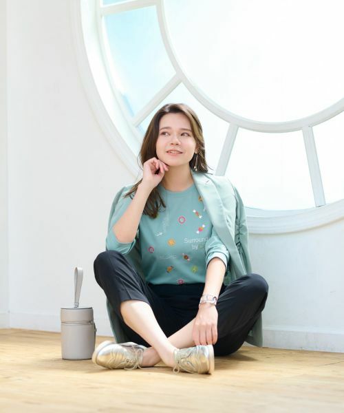 CARA O CRUZ / キャラ・オ・クルス テーラードジャケット | 洗える 袖シャーリングジャケット | 詳細28