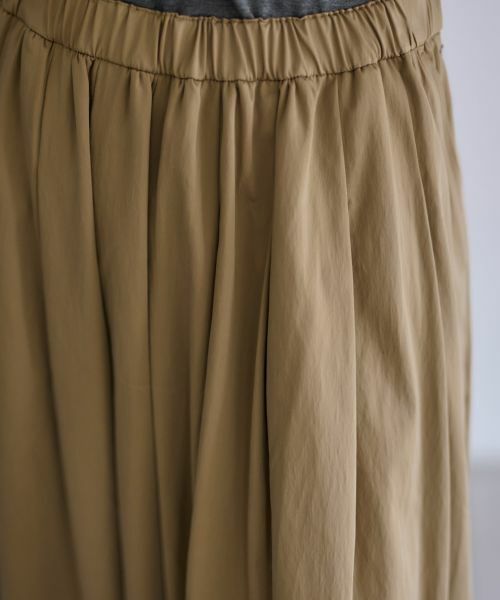 CARA O CRUZ / キャラ・オ・クルス ミニ・ひざ丈スカート | ウエストゴム ギャザーフレアスカート | 詳細28