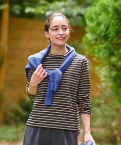 CARA O CRUZ / キャラ・オ・クルス Tシャツ | 洗える ボーダーＴシャツ