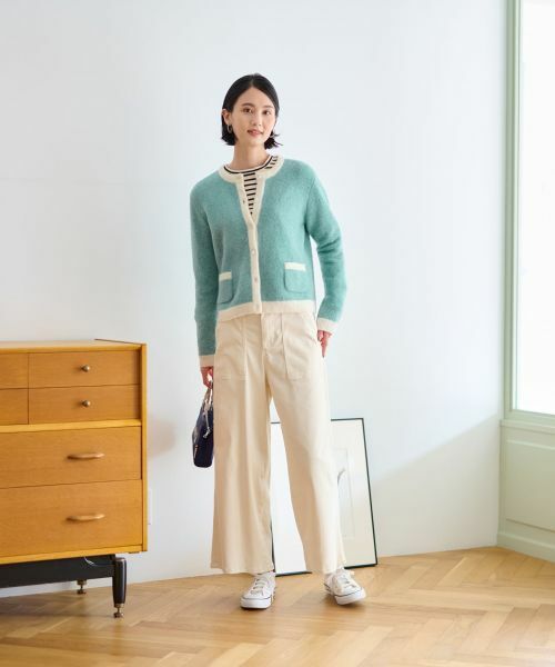 CARA O CRUZ / キャラ・オ・クルス Tシャツ | 洗える ボーダーＴシャツ | 詳細12