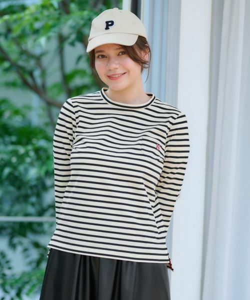 CARA O CRUZ / キャラ・オ・クルス Tシャツ | 洗える ボーダーＴシャツ | 詳細17