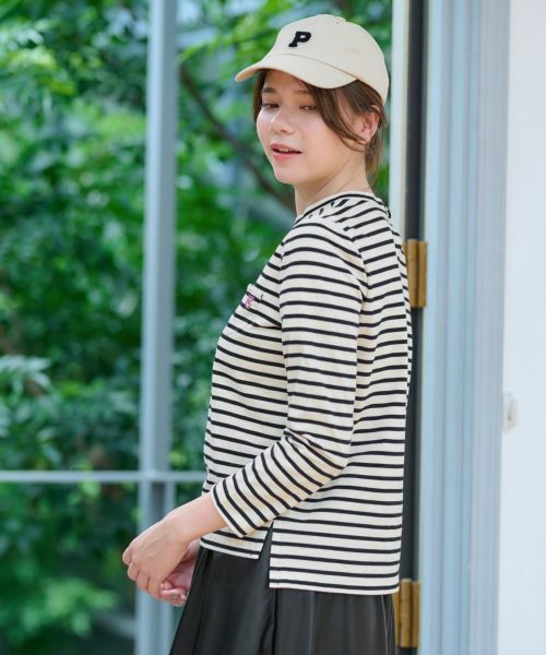 CARA O CRUZ / キャラ・オ・クルス Tシャツ | 洗える ボーダーＴシャツ | 詳細19