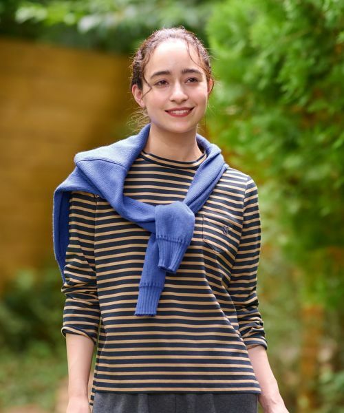 CARA O CRUZ / キャラ・オ・クルス Tシャツ | 洗える ボーダーＴシャツ | 詳細2