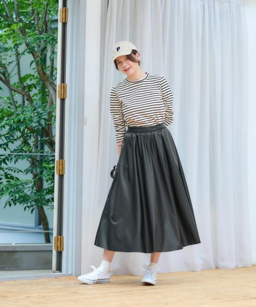 CARA O CRUZ / キャラ・オ・クルス Tシャツ | 洗える ボーダーＴシャツ | 詳細23