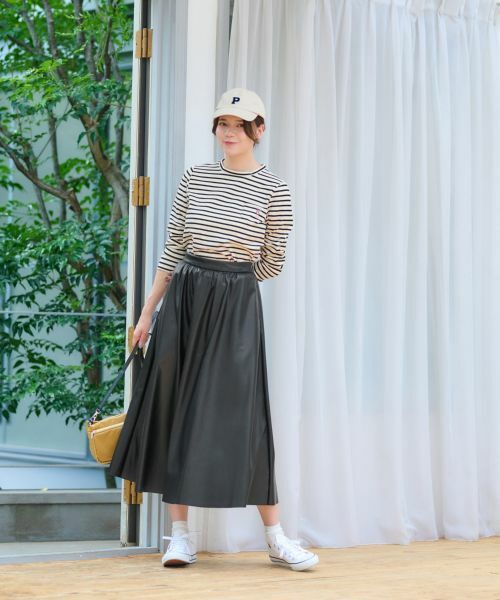 CARA O CRUZ / キャラ・オ・クルス Tシャツ | 洗える ボーダーＴシャツ | 詳細24