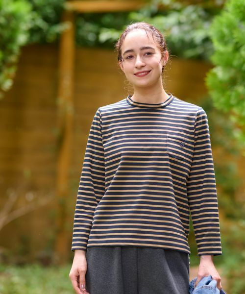 CARA O CRUZ / キャラ・オ・クルス Tシャツ | 洗える ボーダーＴシャツ | 詳細4