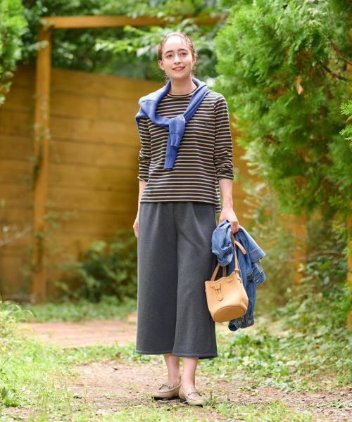 CARA O CRUZ / キャラ・オ・クルス Tシャツ | 洗える ボーダーＴシャツ | 詳細8