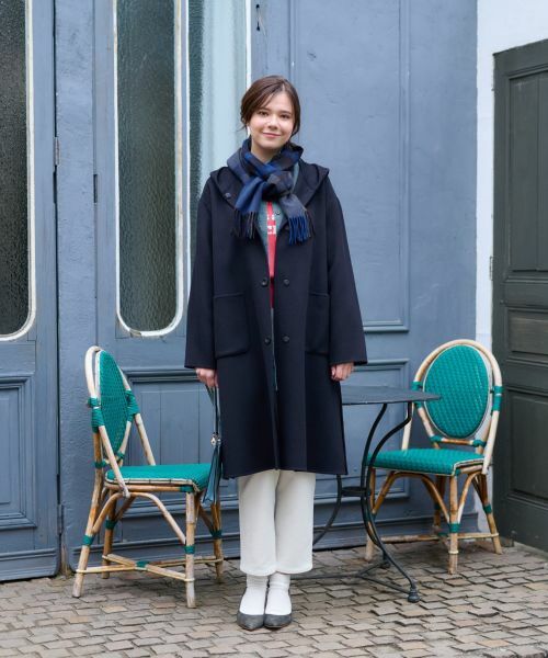 CARA O CRUZ / キャラ・オ・クルス マフラー・ショール・スヌード・ストール | カシミヤのチェックマフラー | 詳細2