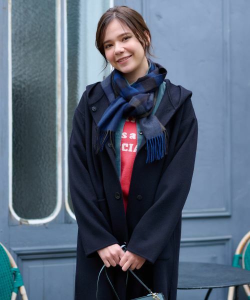 CARA O CRUZ / キャラ・オ・クルス マフラー・ショール・スヌード・ストール | カシミヤのチェックマフラー | 詳細3