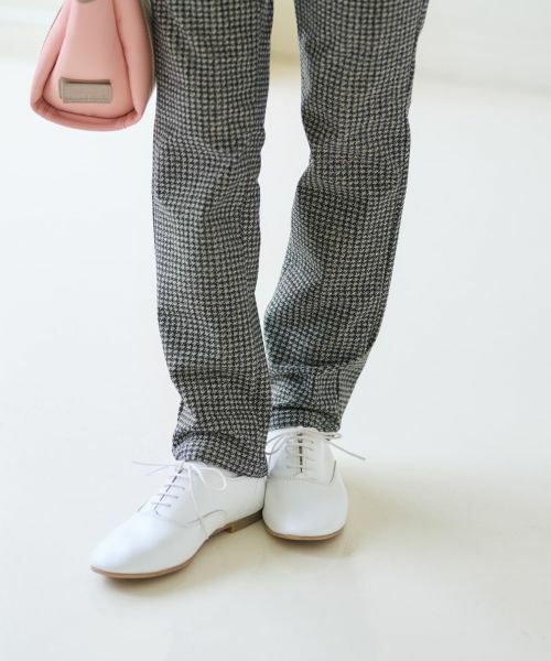 CARA O CRUZ / キャラ・オ・クルス その他パンツ | 【あったか】ウエストゴム千鳥格子柄パンツ | 詳細29