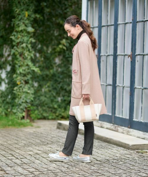 CARA O CRUZ / キャラ・オ・クルス その他パンツ | 【あったか】ウエストゴム千鳥格子柄パンツ | 詳細3