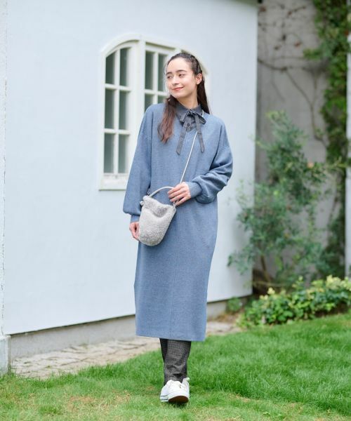 CARA O CRUZ / キャラ・オ・クルス その他パンツ | 【あったか】ウエストゴム千鳥格子柄パンツ | 詳細8