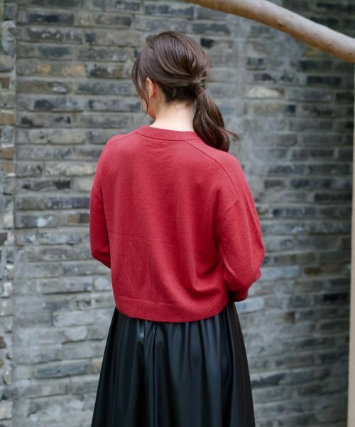 CARA O CRUZ / キャラ・オ・クルス ニット・セーター | カシミヤニット【セットアップ】 | 詳細14