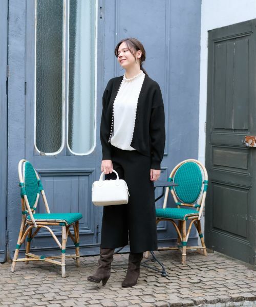 CARA O CRUZ / キャラ・オ・クルス シャツ・ブラウス | 洗える シャーリングブラウス【CoC by CARA O CRUZ】【セレモニー】 | 詳細13