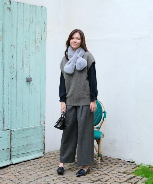 CARA O CRUZ / キャラ・オ・クルス シャツ・ブラウス | 洗える シャーリングブラウス【CoC by CARA O CRUZ】【セレモニー】 | 詳細21