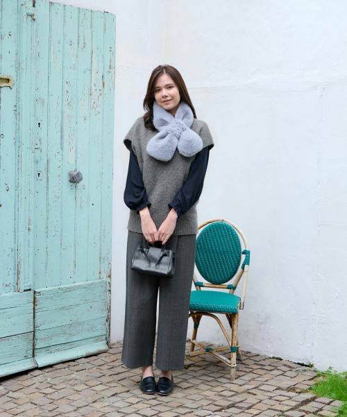 CARA O CRUZ / キャラ・オ・クルス シャツ・ブラウス | 洗える シャーリングブラウス【CoC by CARA O CRUZ】【セレモニー】 | 詳細22