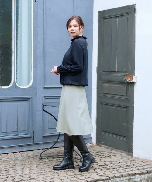 CARA O CRUZ / キャラ・オ・クルス シャツ・ブラウス | 洗える シャーリングブラウス【CoC by CARA O CRUZ】【セレモニー】 | 詳細6